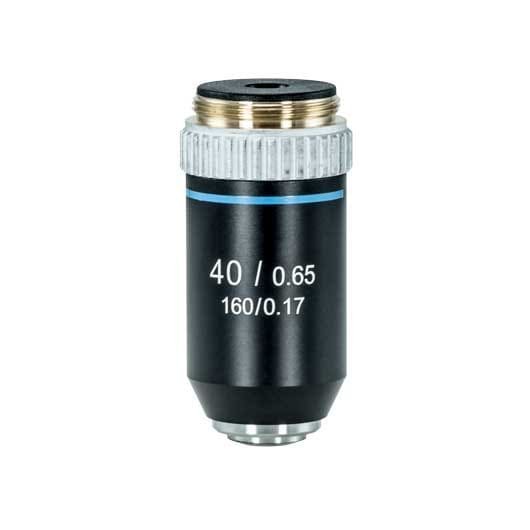 Objetiva planacromática retrátil 40x - Ótica Infinita - Para Microscópio B60