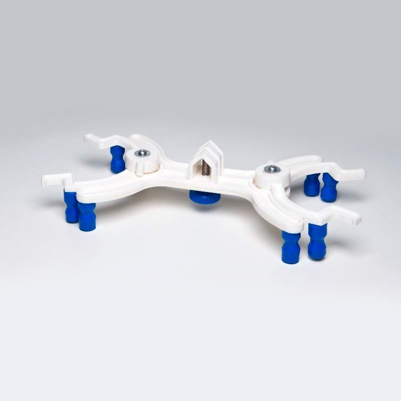 Pinça dupla para Bureta - Plástico