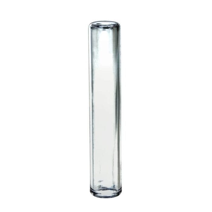 Insert em vidro incolor - Para vial 2ml com rosca 9mm - Base plana