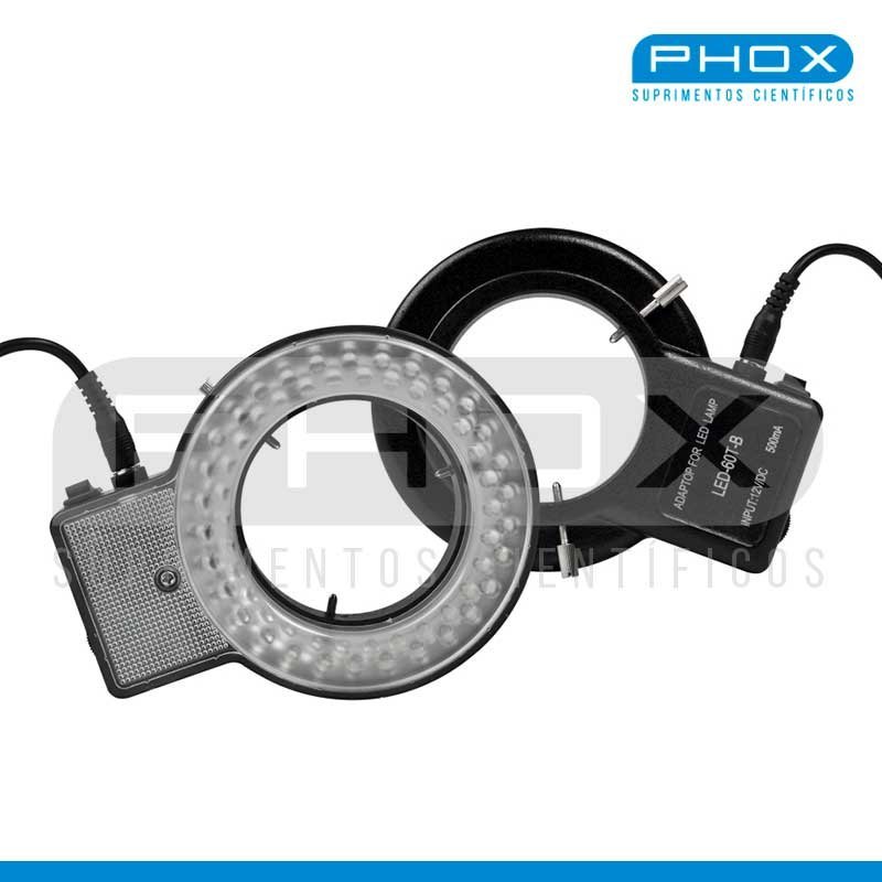 Iluminador Circular LED para Estereomicroscópios