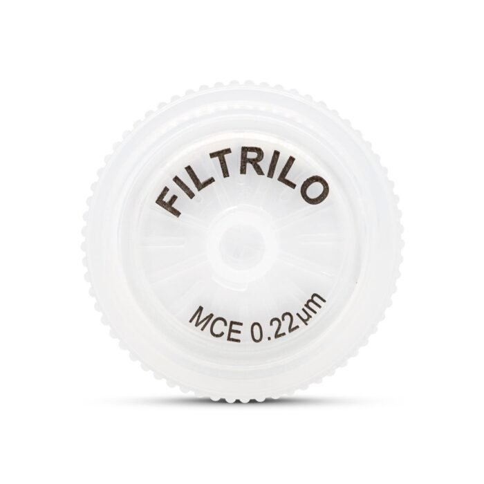 Filtro de seringa em Ésteres de Celulose Mistos - Hidrofílico