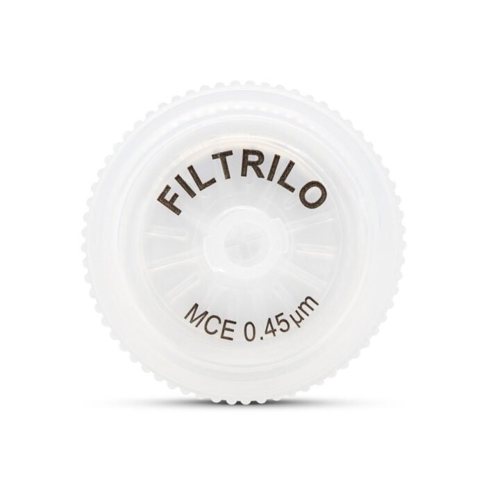 Filtro de seringa em Ésteres de Celulose Mistos - Hidrofílico