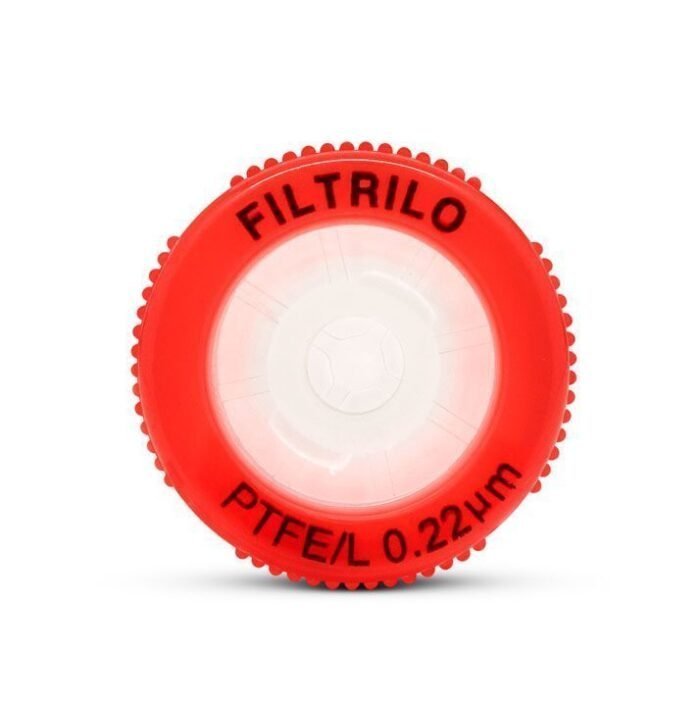 Filtro de seringa em PTFE - Hidrofóbico