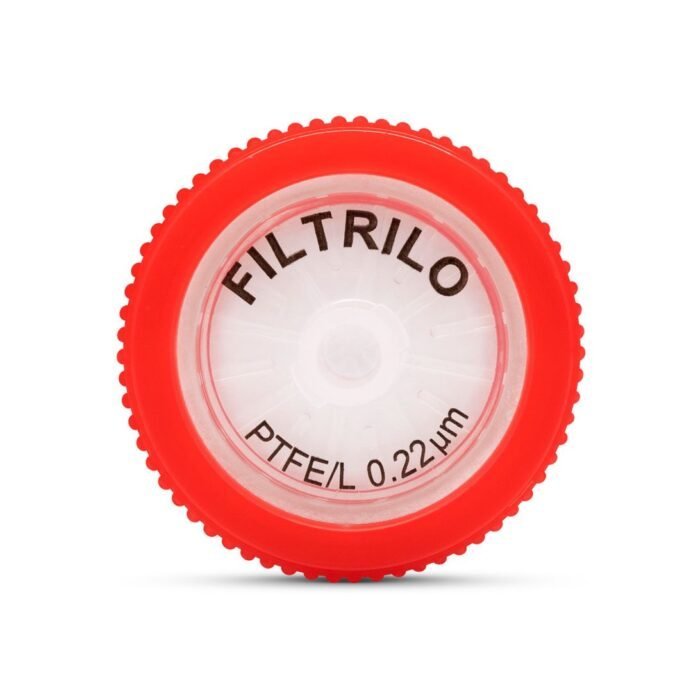 Filtro de seringa em PTFE - Hidrofóbico