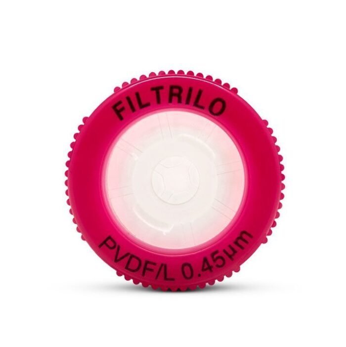 Filtro de seringa em PVDF - Hidrofílico