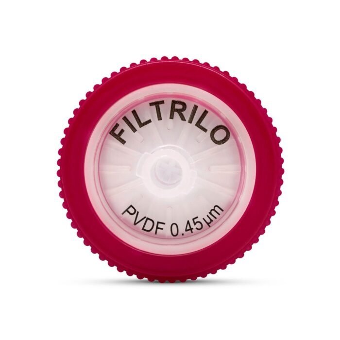 Filtro de seringa em PVDF - Hidrofóbico