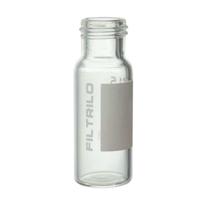 Vial incolor - Rosca 9mm - Borossilicato