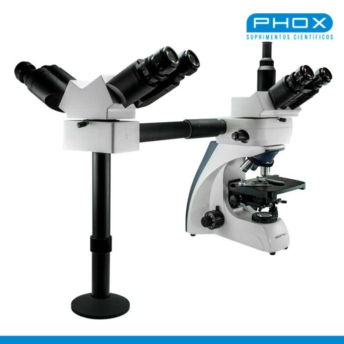 B430 - Microscópio Multivisão Para 3 Observadores - FRENTE DIRIEITA