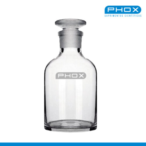 Frasco BOD (DBO) PHOX - Rolha de vidro junta 19/29 - 300ml - Sem aferição e marcações